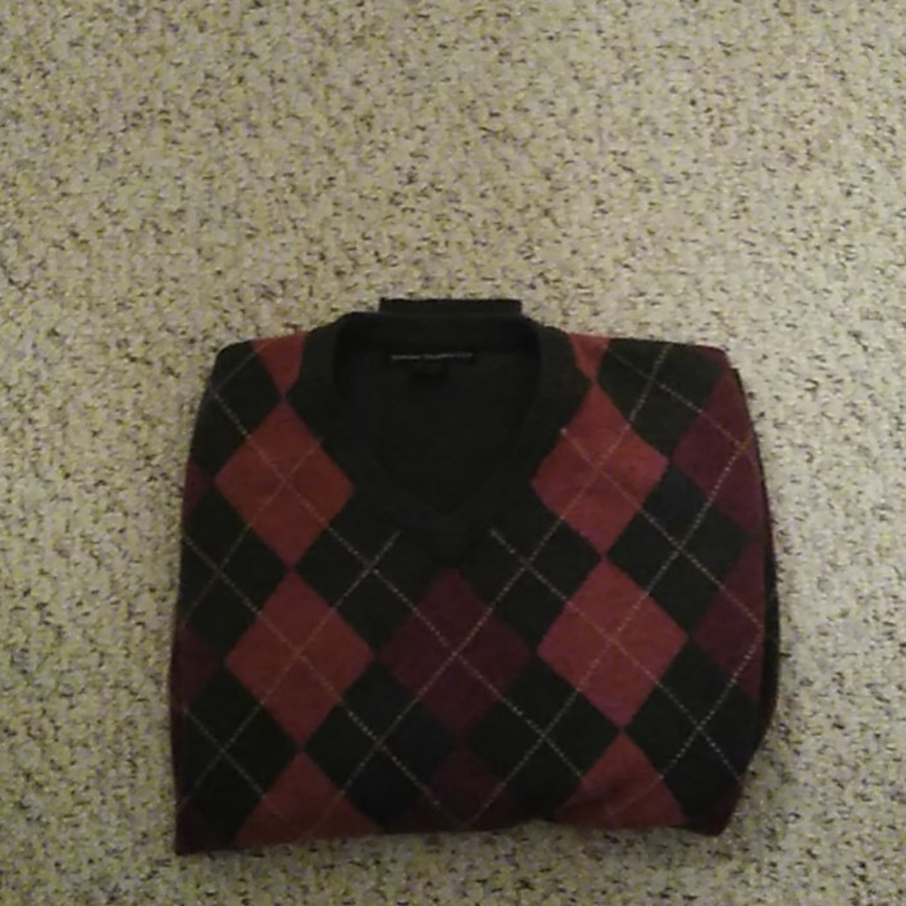Newton Trading Company Lamb s Wool Argyle Sweater